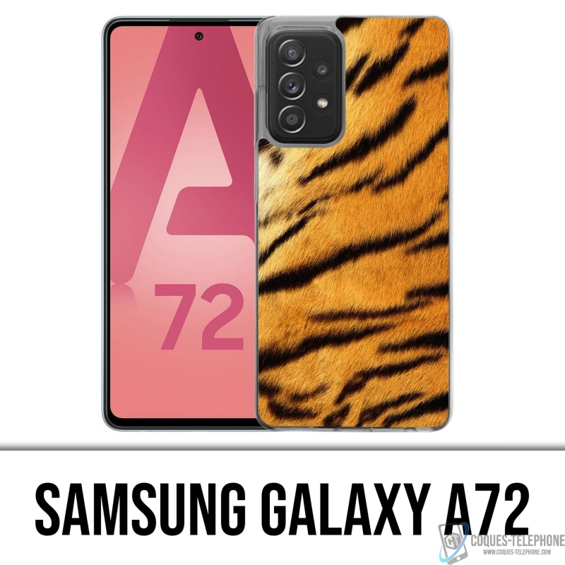Coque Samsung Galaxy A72 - Fourrure Tigre