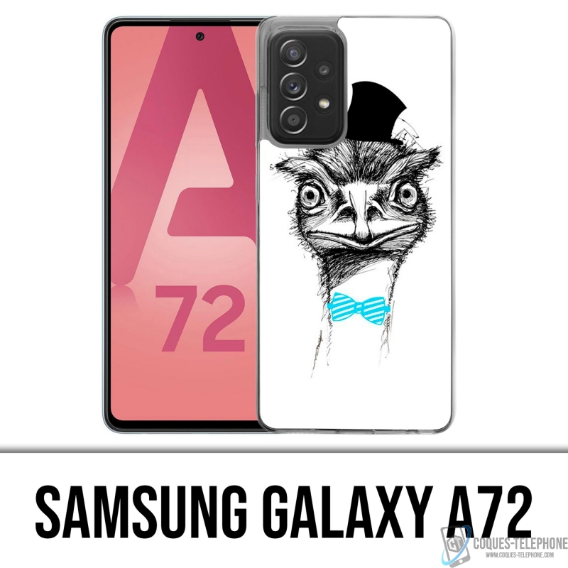 Coque Samsung Galaxy A72 - Funny Autruche