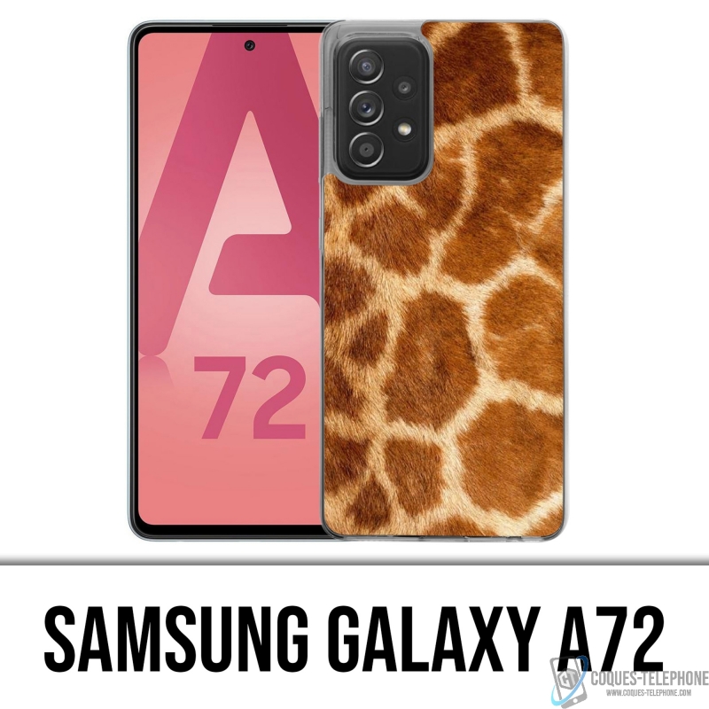 Coque Samsung Galaxy A72 - Girafe Fourrure