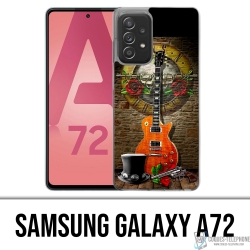 Coque Samsung Galaxy A72 - Guns N Roses Guitare