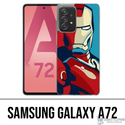 Coque Samsung Galaxy A72 - Iron Man Design Affiche