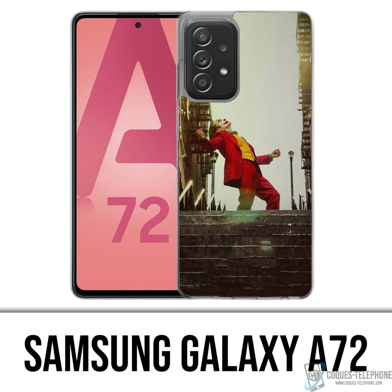 Coque Samsung Galaxy A72 - Joker Film Escalier