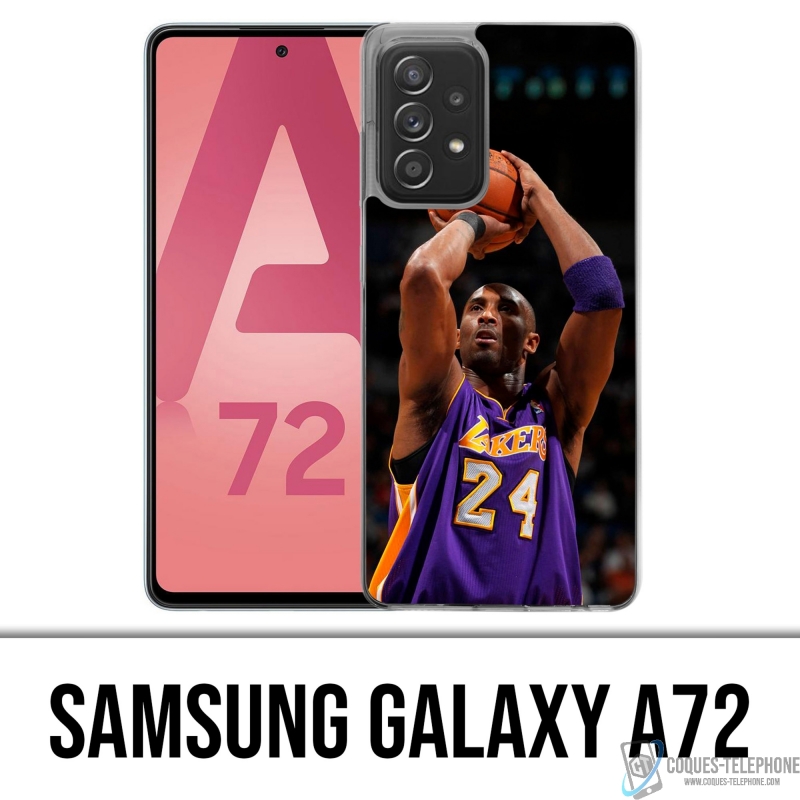 Coque Samsung Galaxy A72 - Kobe Bryant Tir Panier Basketball Nba