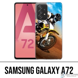 Coque Samsung Galaxy A72 - Motocross Sable