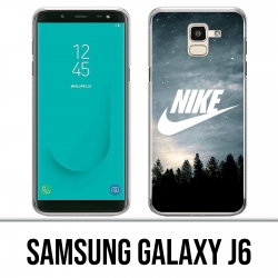 Coque Samsung Galaxy J6 - Nike Logo Wood